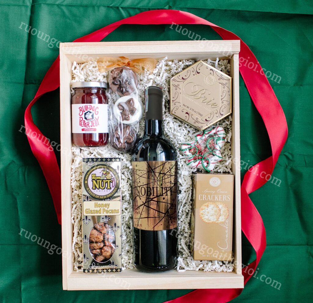 hộp quà tết sức khỏe sang trọng