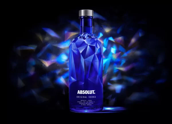 RƯỢU ABSOLUT VODKA BLUE FACET