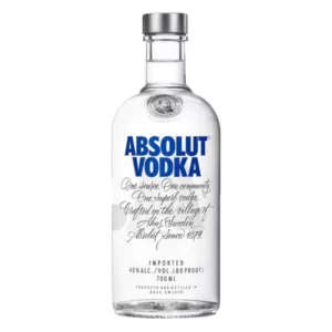 Rượu Vodka Absolut 700ml 40% là dòng Vodka Thụy Điển có thương hiệu nổi tiếng nhất Thế giới